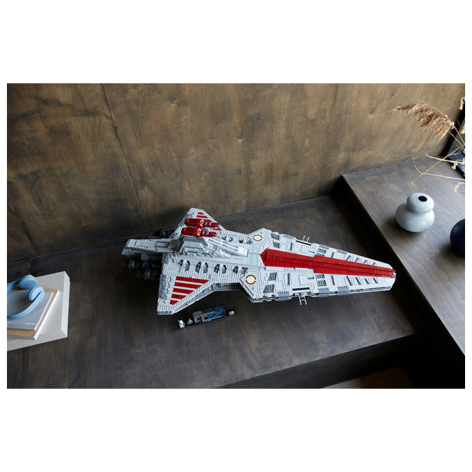 Lego, Star Wars Incrociatore d'attacco della Repubblica classe Venator 75367, Set da costruzione