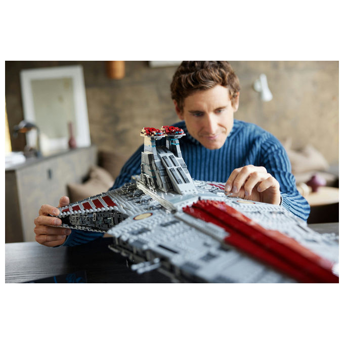 Lego, Star Wars Incrociatore d'attacco della Repubblica classe Venator 75367, Set da costruzione