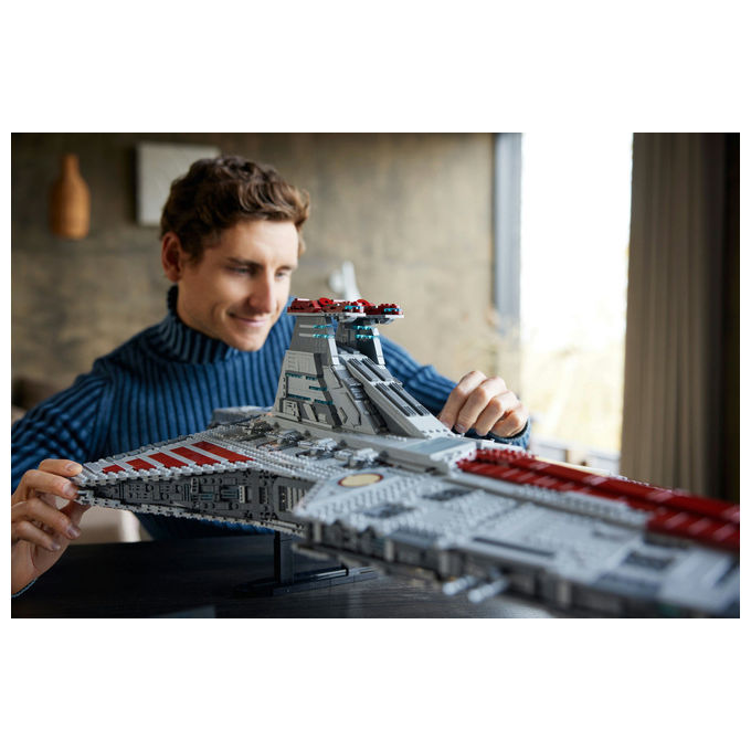 Lego, Star Wars Incrociatore d'attacco della Repubblica classe Venator 75367, Set da costruzione