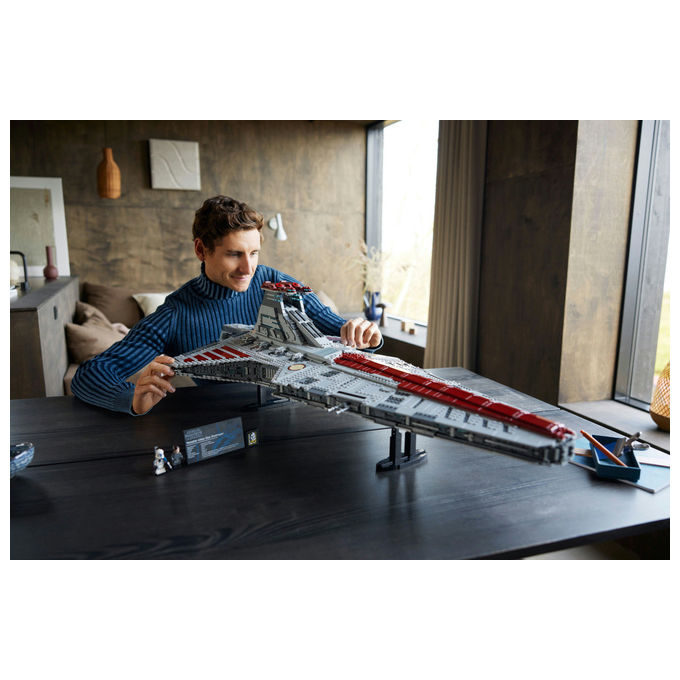 Lego, Star Wars Incrociatore d'attacco della Repubblica classe Venator 75367, Set da costruzione