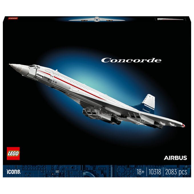 LEGO, Concorde ICONS, Set da Costruzione, 2083 Pezzi