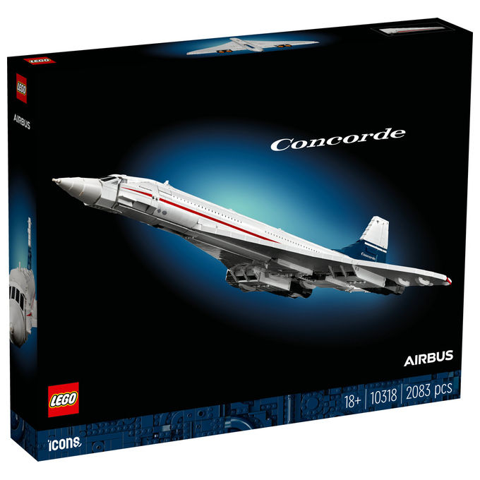 LEGO, Concorde ICONS, Set da Costruzione, 2083 Pezzi