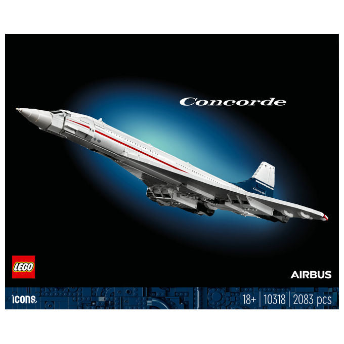 LEGO, Concorde ICONS, Set da Costruzione, 2083 Pezzi
