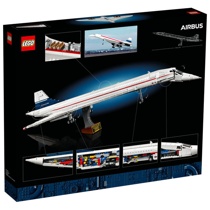 LEGO, Concorde ICONS, Set da Costruzione, 2083 Pezzi