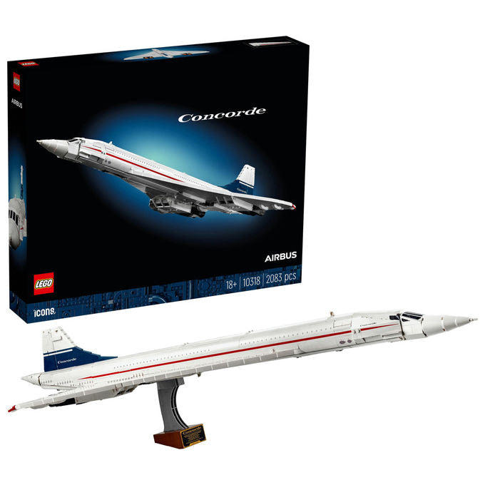 LEGO, Concorde ICONS, Set da Costruzione, 2083 Pezzi