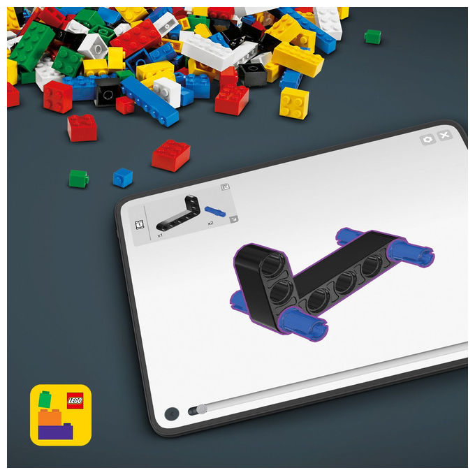 Lego, Lamborghini Huracán Tecnica Arancione, Set costruzioni, 806 pezzi