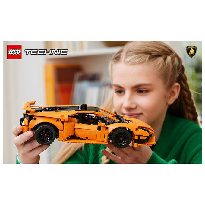 Lego, Lamborghini Huracán Tecnica Arancione, Set costruzioni, 806 pezzi