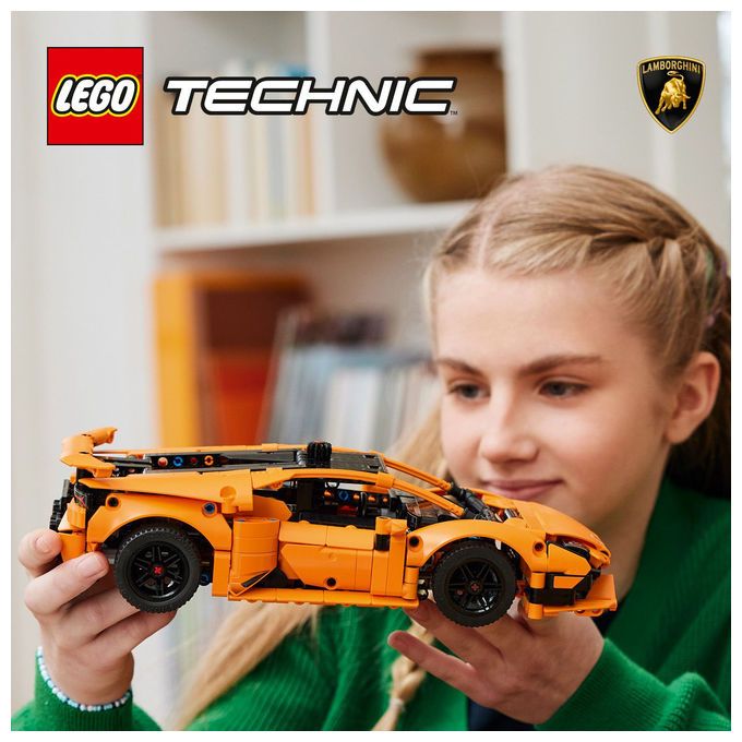 Lego, Lamborghini Huracán Tecnica Arancione, Set costruzioni, 806 pezzi