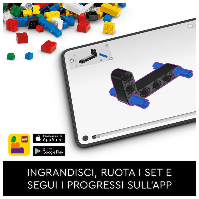 Lego, Lamborghini Huracán Tecnica Arancione, Set costruzioni, 806 pezzi