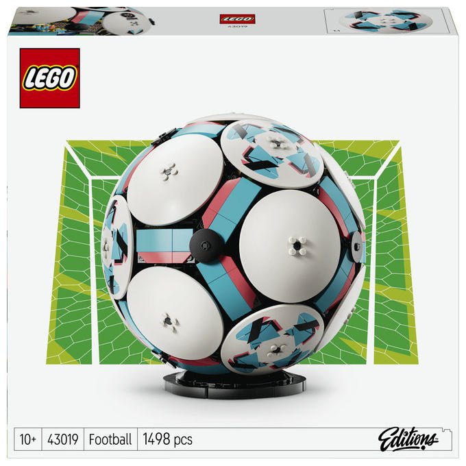 Lego, Pallone da Calcio, Set da Costruzione, Multicolore, 1498 Pezzi