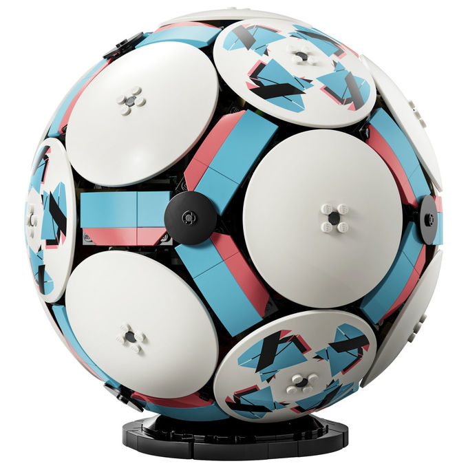 Lego, Pallone da Calcio, Set da Costruzione, Multicolore, 1498 Pezzi