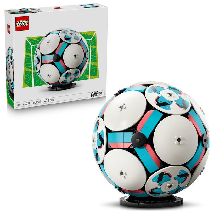 Lego, Pallone da Calcio, Set da Costruzione, Multicolore, 1498 Pezzi