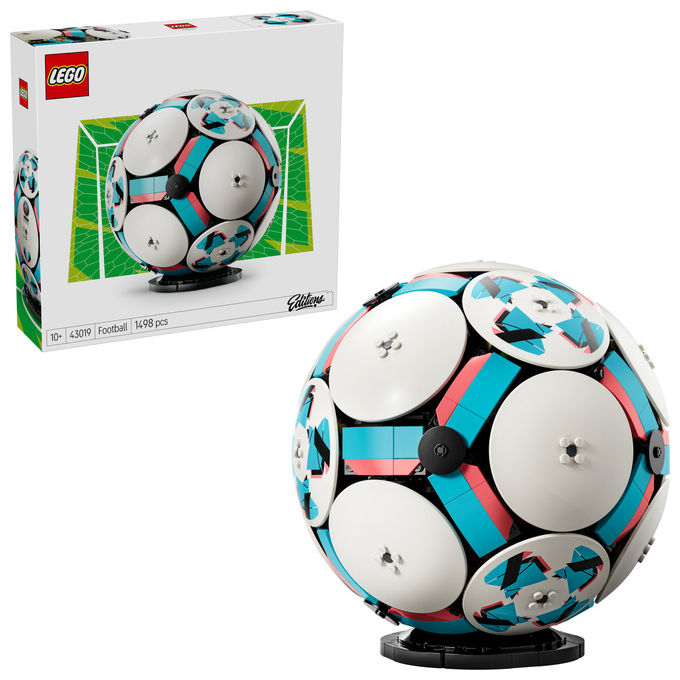 Lego, Pallone da Calcio, Set da Costruzione, Multicolore, 1498 Pezzi