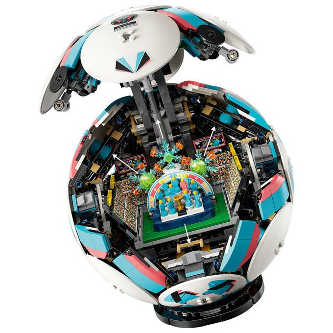 Lego, Pallone da Calcio, Set da Costruzione, Multicolore, 1498 Pezzi