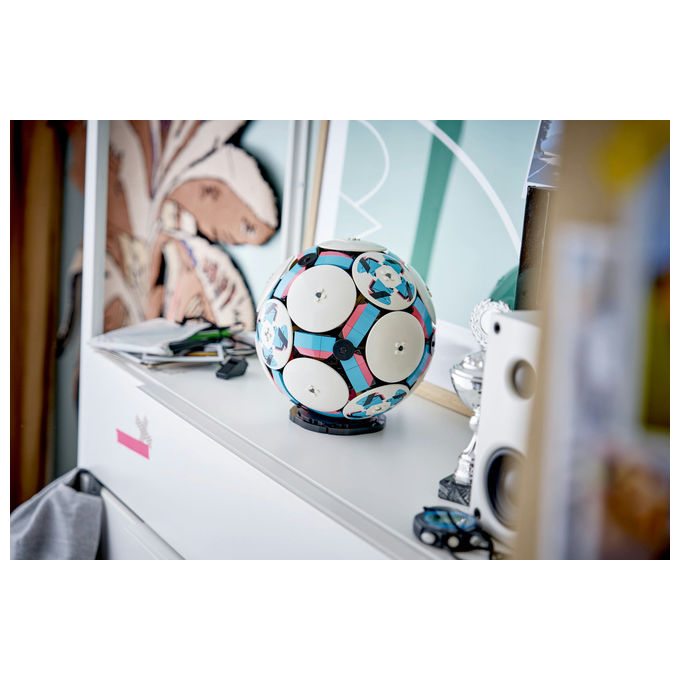 Lego, Pallone da Calcio, Set da Costruzione, Multicolore, 1498 Pezzi