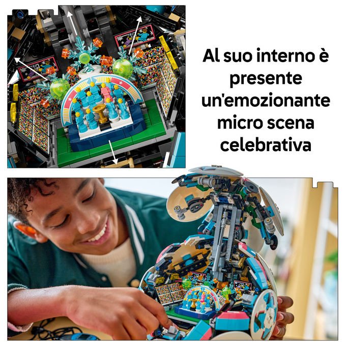 Lego, Pallone da Calcio, Set da Costruzione, Multicolore, 1498 Pezzi