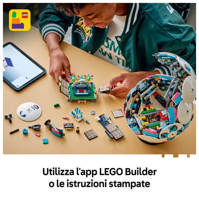 Lego, Pallone da Calcio, Set da Costruzione, Multicolore, 1498 Pezzi