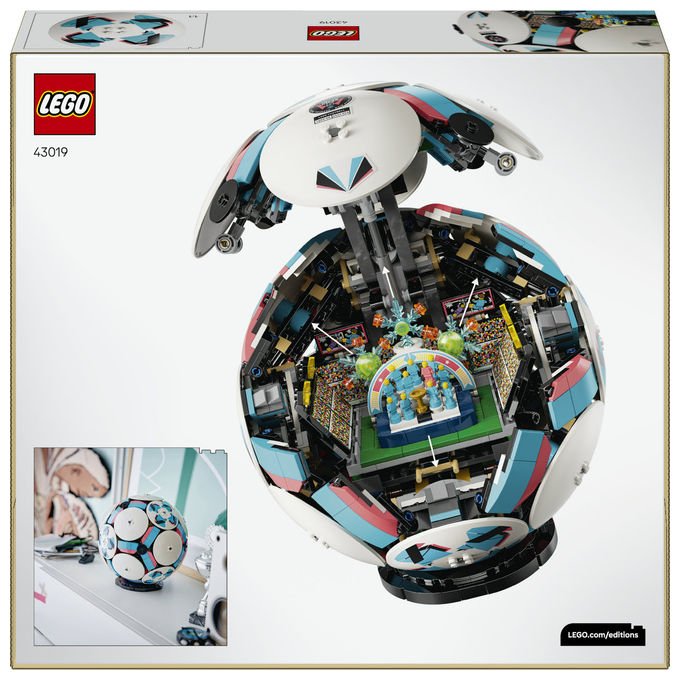 Lego, Pallone da Calcio, Set da Costruzione, Multicolore, 1498 Pezzi