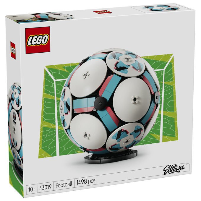 Lego, Pallone da Calcio, Set da Costruzione, Multicolore, 1498 Pezzi
