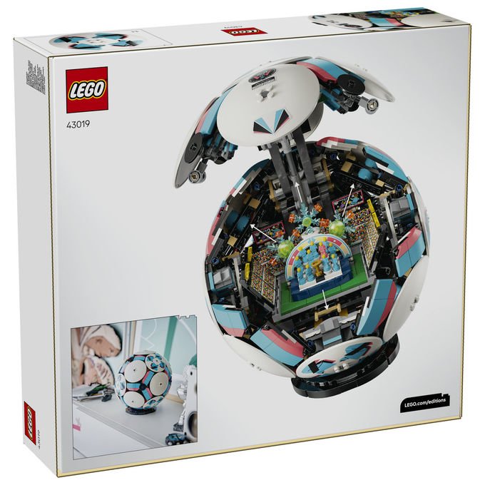 Lego, Pallone da Calcio, Set da Costruzione, Multicolore, 1498 Pezzi