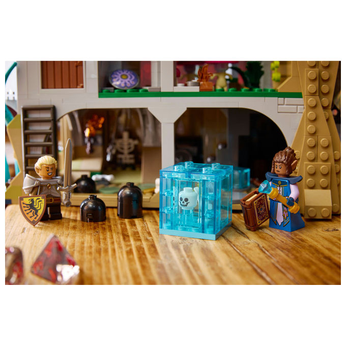 Lego Ideas, Dungeons and Dragons: Il Racconto del Drago Rosso, Set da Costruzione, 3745 Pezzi