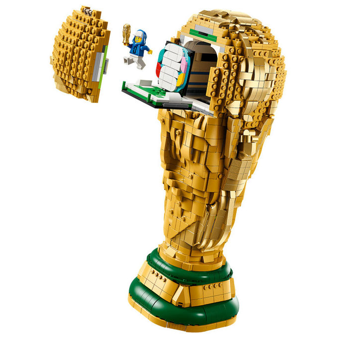 Lego, Trofeo Ufficiale Coppa del Mondo FIFA 43020, Set da Costruzione, 2842 Pezzi
