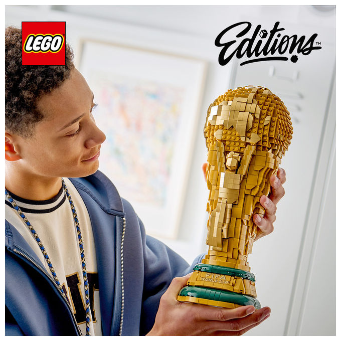 Lego, Trofeo Ufficiale Coppa del Mondo FIFA 43020, Set da Costruzione, 2842 Pezzi