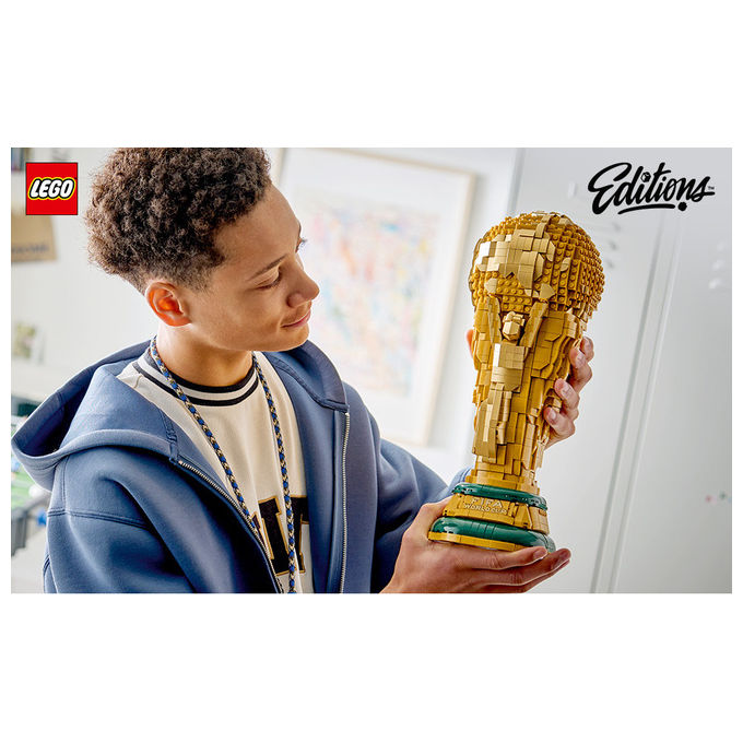Lego, Trofeo Ufficiale Coppa del Mondo FIFA 43020, Set da Costruzione, 2842 Pezzi