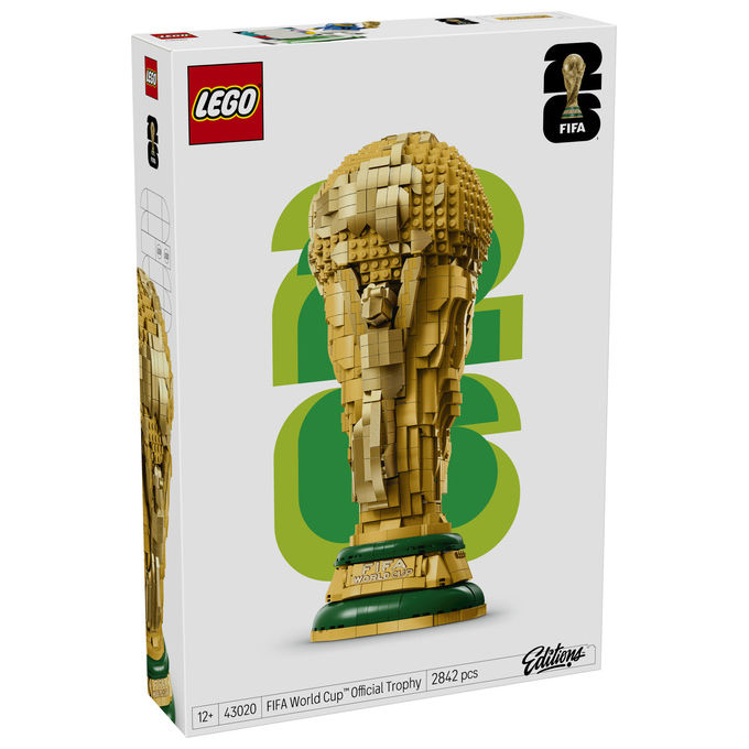 Lego, Trofeo Ufficiale Coppa del Mondo FIFA 43020, Set da Costruzione, 2842 Pezzi
