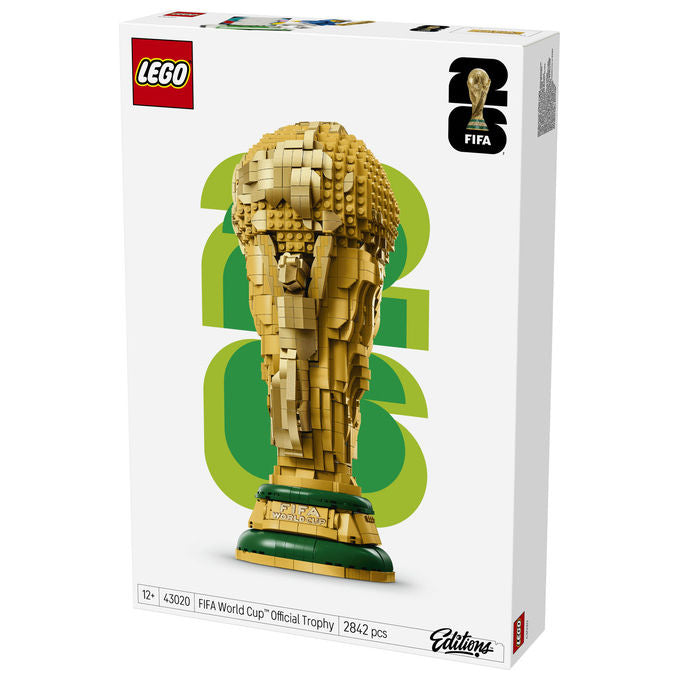 Lego, Trofeo Ufficiale Coppa del Mondo FIFA 43020, Set da Costruzione, 2842 Pezzi