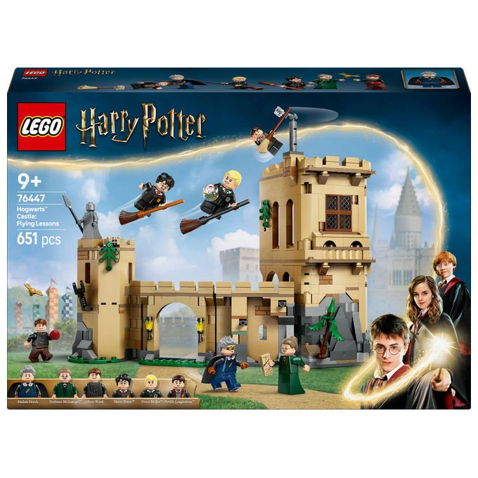 Lego, Harry Potter Castello di Hogwarts, Lezioni di Volo, Set Costruzioni, 651 Pezzi