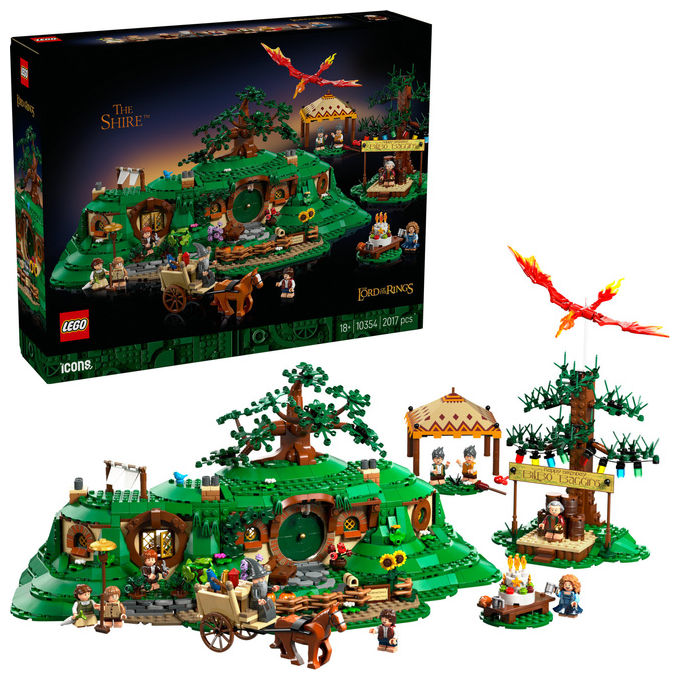 Lego Icons, Il Signore degli Anelli: La Contea, Set da costruzione, 2017 Pezzi