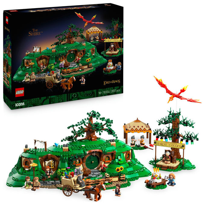 Lego Icons, Il Signore degli Anelli: La Contea, Set da costruzione, 2017 Pezzi