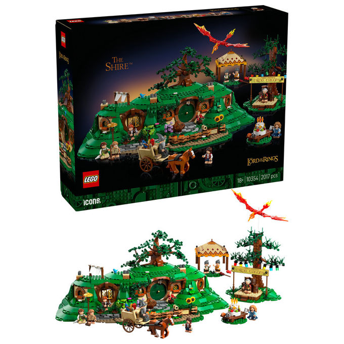 Lego Icons, Il Signore degli Anelli: La Contea, Set da costruzione, 2017 Pezzi