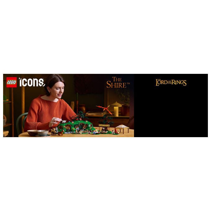 Lego Icons, Il Signore degli Anelli: La Contea, Set da costruzione, 2017 Pezzi