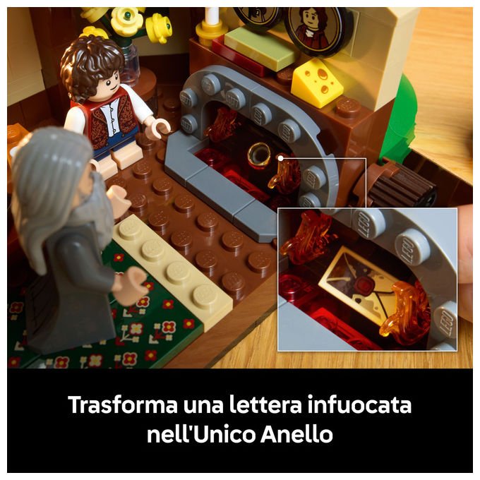 Lego Icons, Il Signore degli Anelli: La Contea, Set da costruzione, 2017 Pezzi