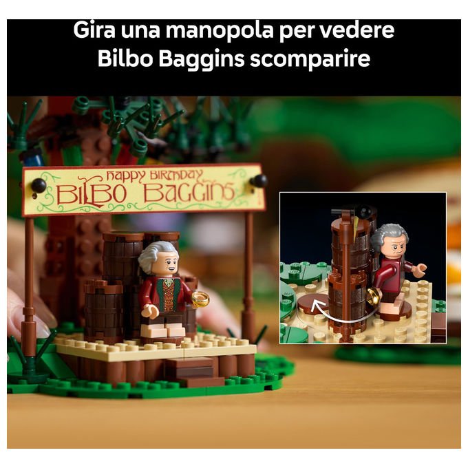 Lego Icons, Il Signore degli Anelli: La Contea, Set da costruzione, 2017 Pezzi