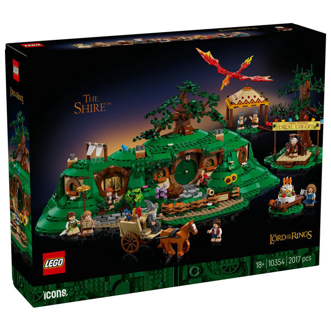 Lego Icons, Il Signore degli Anelli: La Contea, Set da costruzione, 2017 Pezzi