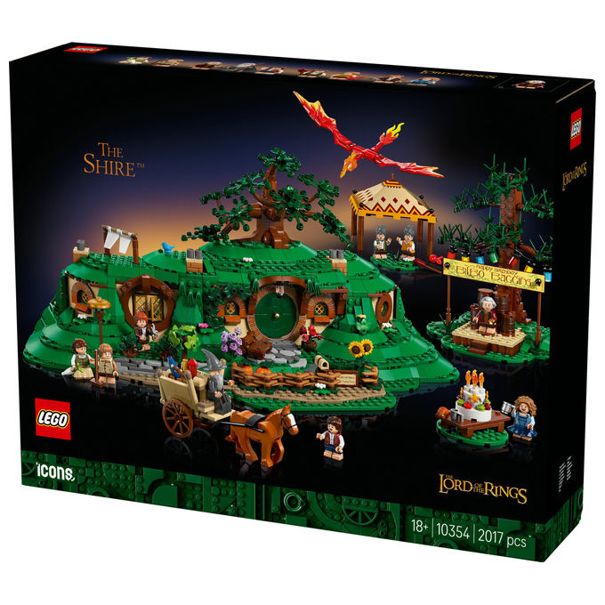 Lego Icons, Il Signore degli Anelli: La Contea, Set da costruzione, 2017 Pezzi