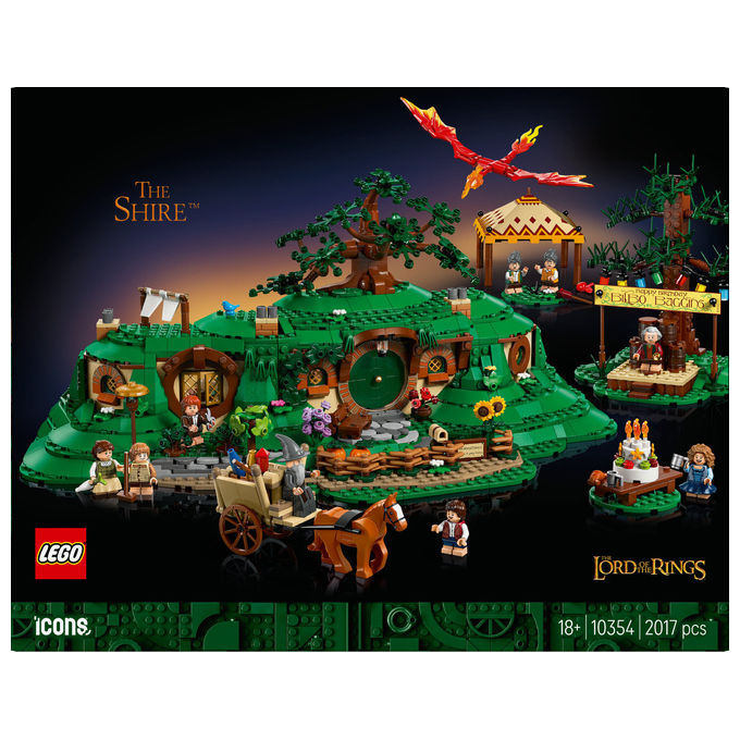 Lego Icons, Il Signore degli Anelli: La Contea, Set da costruzione, 2017 Pezzi