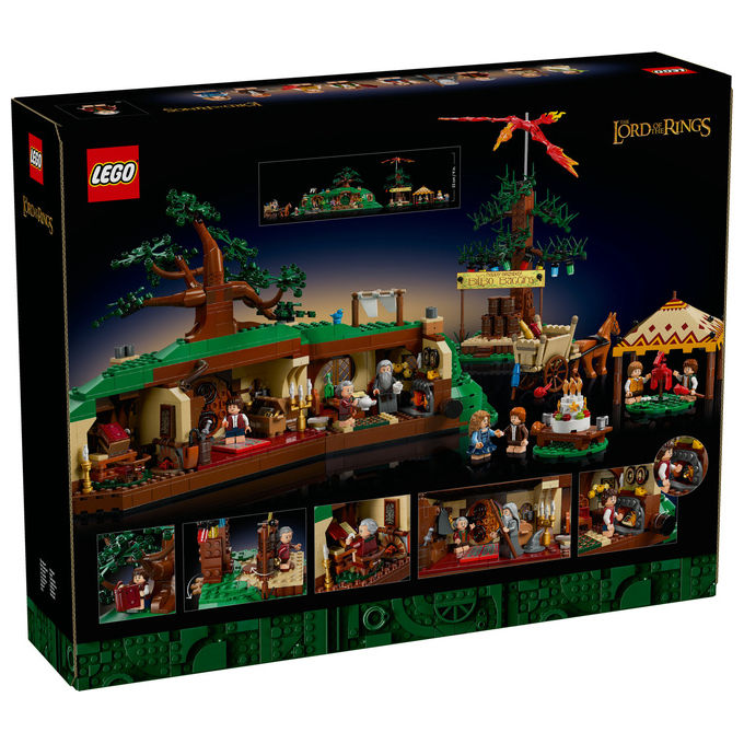 Lego Icons, Il Signore degli Anelli: La Contea, Set da costruzione, 2017 Pezzi