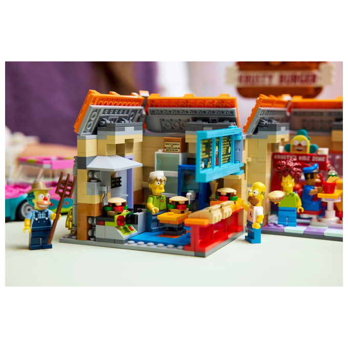 Lego, Krusty Burger The Simpsons, Icons, Set da Costruzione, 1635 Pezzi