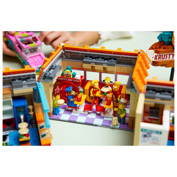 Lego, Krusty Burger The Simpsons, Icons, Set da Costruzione, 1635 Pezzi