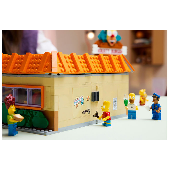 Lego, Krusty Burger The Simpsons, Icons, Set da Costruzione, 1635 Pezzi