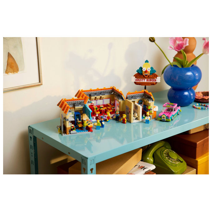 Lego, Krusty Burger The Simpsons, Icons, Set da Costruzione, 1635 Pezzi