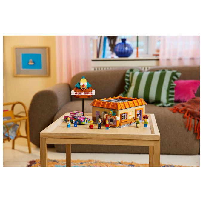Lego, Krusty Burger The Simpsons, Icons, Set da Costruzione, 1635 Pezzi