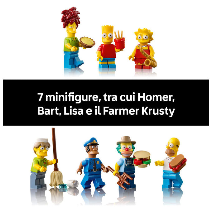 Lego, Krusty Burger The Simpsons, Icons, Set da Costruzione, 1635 Pezzi