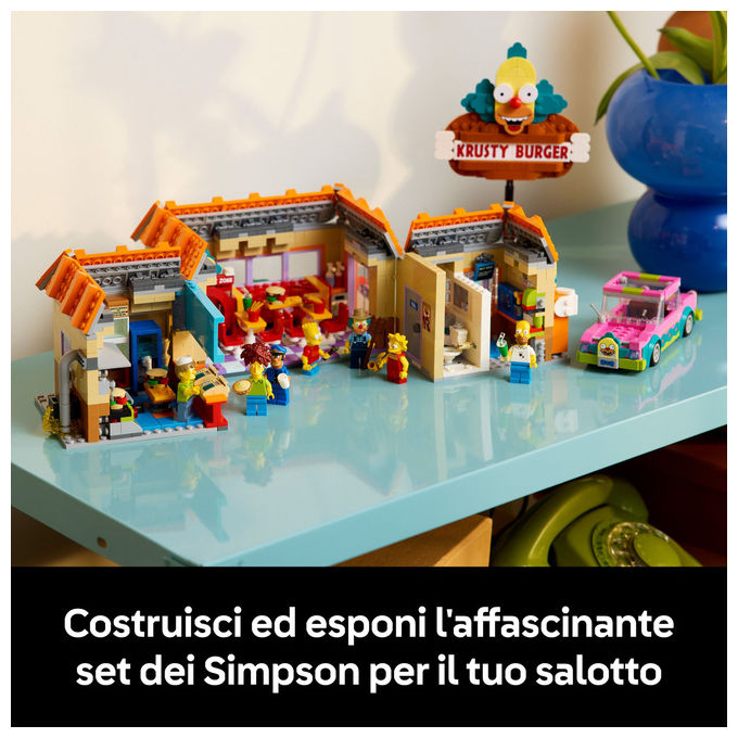 Lego, Krusty Burger The Simpsons, Icons, Set da Costruzione, 1635 Pezzi