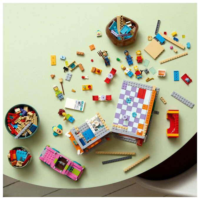 Lego, Krusty Burger The Simpsons, Icons, Set da Costruzione, 1635 Pezzi