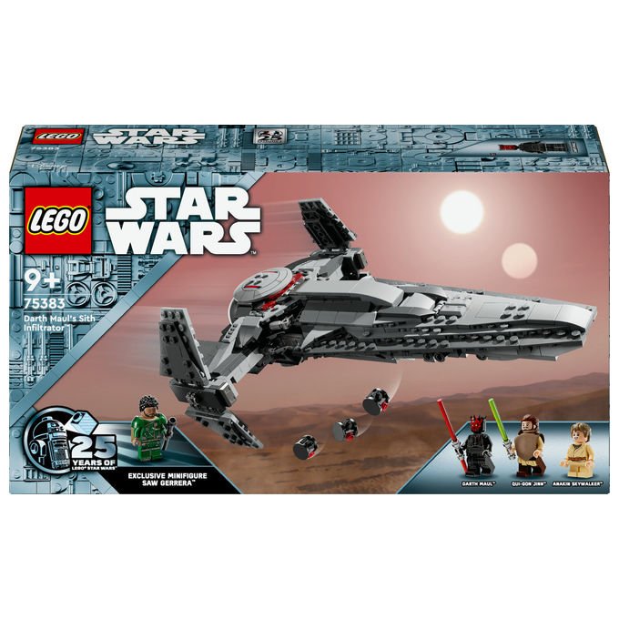 Lego, Star Wars Sith Infiltrator di Darth Maul, Set costruzioni, 640 pz